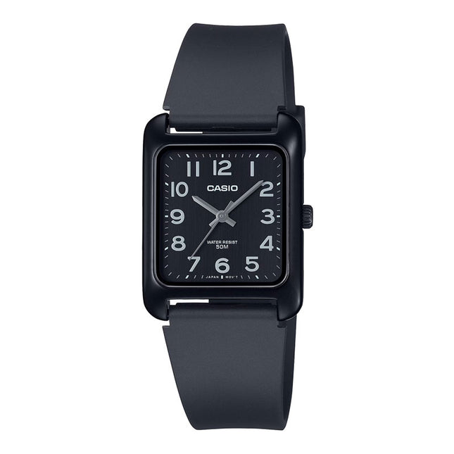 Casio General MTP-B175-1BVDF Men Black Dial Black Resin Band