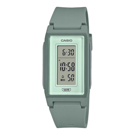 Casio General LF-10WH-3DF Pop Digital Dial Sage Green Resin Band