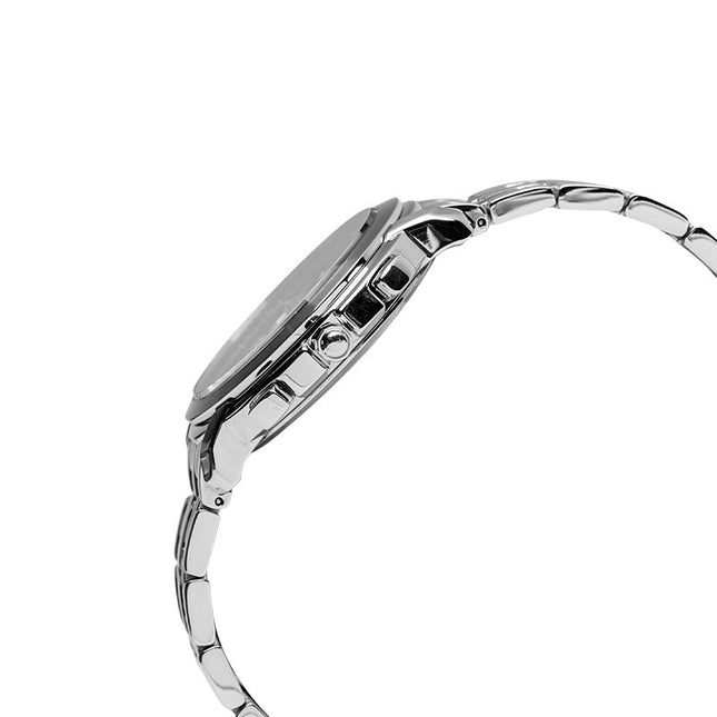 Seiko Chronograph SNAB79P1 Men Dual Tone Dial Stainless Steel Strap
