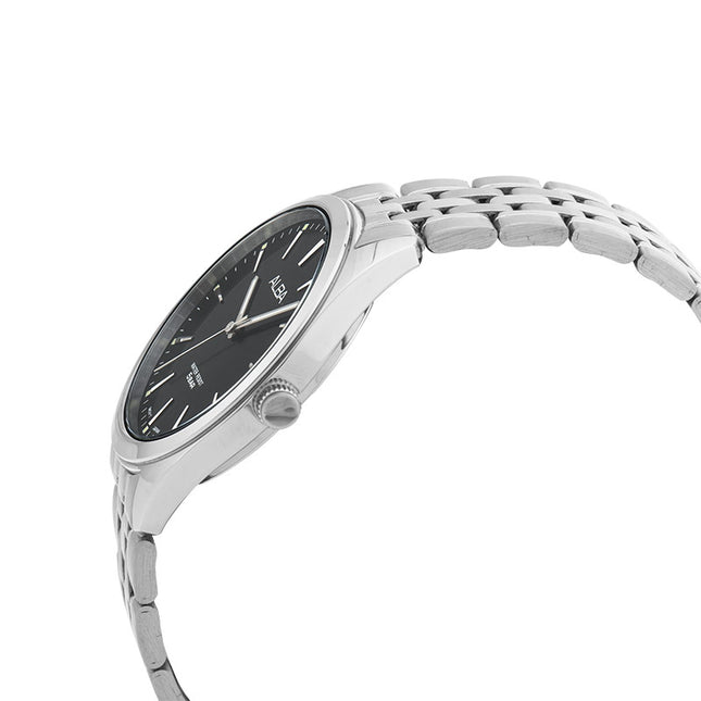 Alba ARX109X1 Men Black Dial Stainless Steel Strap