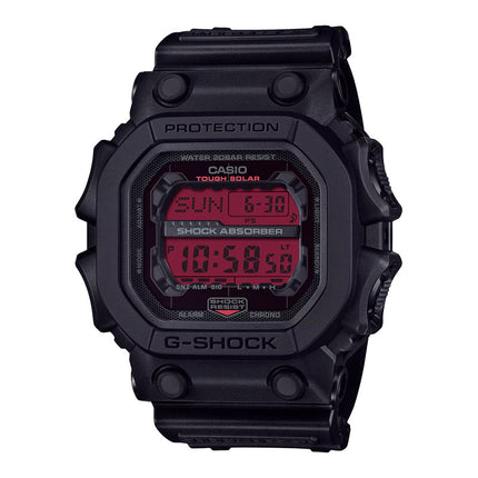 Casio G-Shock GX-56BBR-1DR Black and Bold Red Series King Kong Black Resin Band