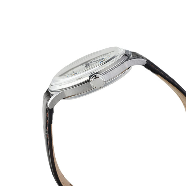 Orient Bambino V2 Roman TAC00009W Automatic White Dial Brown Leather Strap