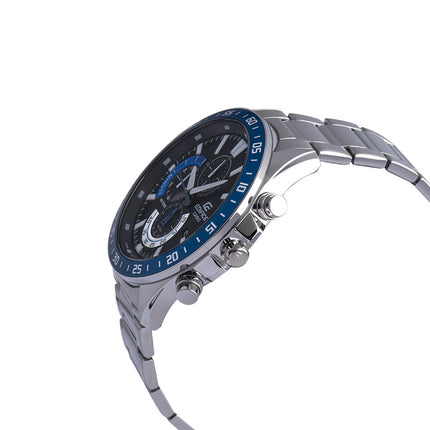 Casio Edifice EFV-620D-1A2VUDF Chronograph Black Dial Stainless Steel Strap