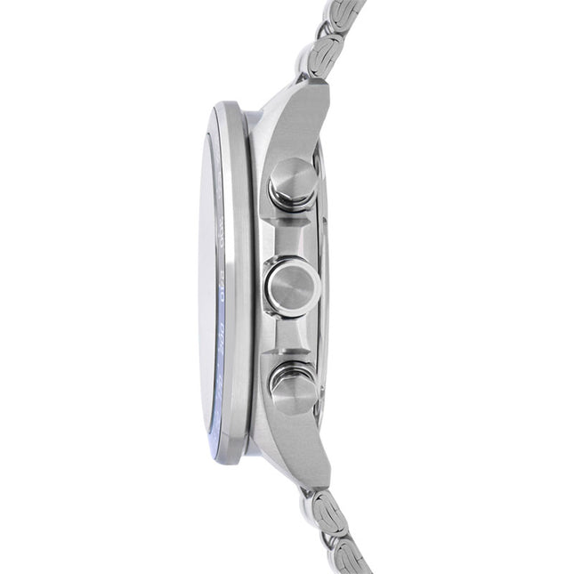 Alba Signa AX7029X1 Men Chronograph Silver White Dial Stainless Steel Strap