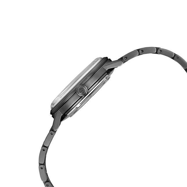 Seiko Presage SRPJ15J1 Cocktail Time Black Velvet Automatic Black Dial Black Stainless Steel Strap