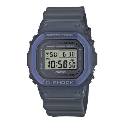 Casio G-Shock DW-5600RS-8DR Seasonal Collection Digital Dial Grey Transparent Resin Band