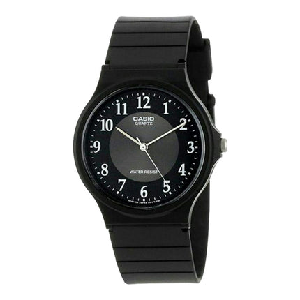 Casio General MQ-24-1B3LDF Black Dial Black Resin Band