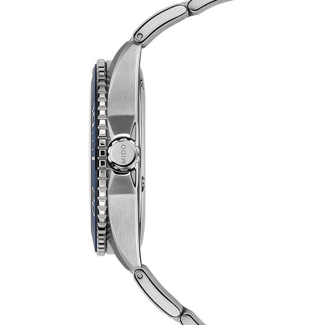 MIDO Ocean Star M042.430.11.041.00 200C Automatic Blue Dial Stainless Steel Strap