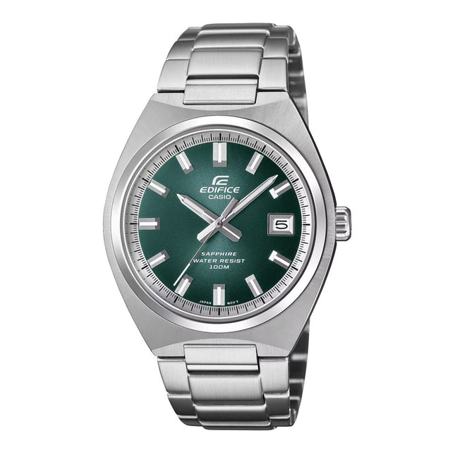 Casio Edifice EFB-109D-3AVDF Men Green Dial Stainless Steel Band