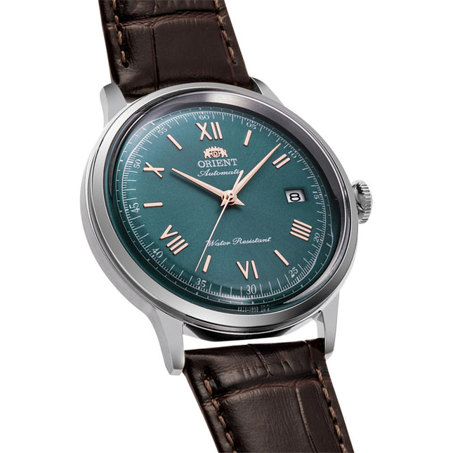 Orient Classic RA-AC0023E Bambino Automatic Green Dial Brown Leather Strap