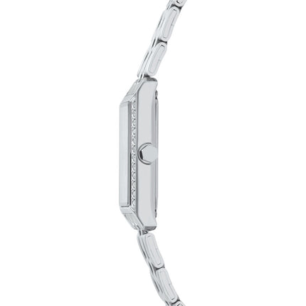 Alba Fashion AK3055X1 Ladies Silver White Dial Stainless Steel Strap