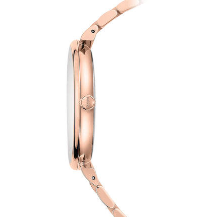 MIDO Dorada M033.410.33.031.00 Everytime Silver Dial Rose Gold Stainless Steel Strap