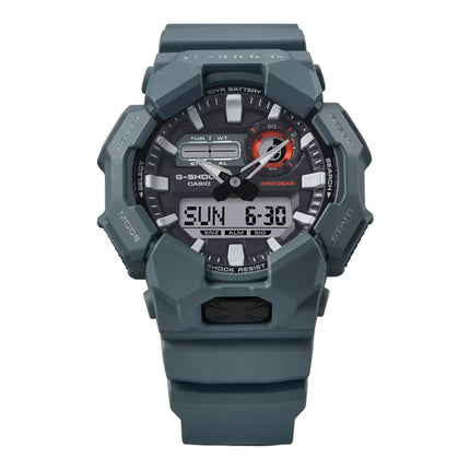 Casio G-Shock GA-010-2ADR New Rugged Basic Analog Digital Black Dial Blue Resin Band