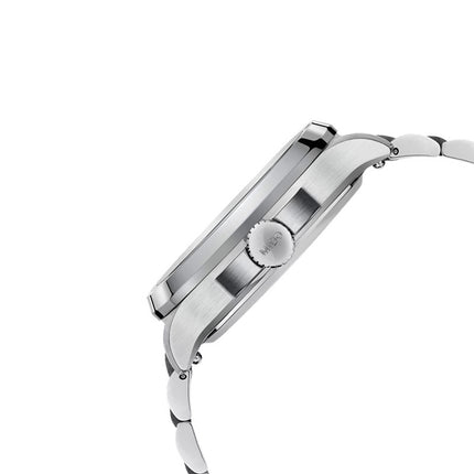 MIDO Multifort TV Big Date M049.526.11.091.00 Green Gradient Dial Stainless Steel Strap