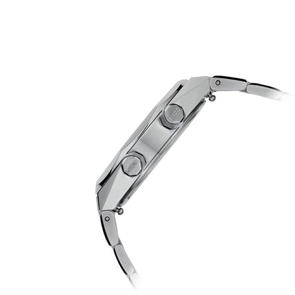MIDO Multifort 8 M047.507.11.081.00 Two Crowns Octagonal Grey Dial Stainless Steel Strap