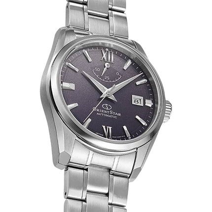 Orient Star RE-AU0112V Contemporary Date Automatic Purple Dial Stainless Steel Strap