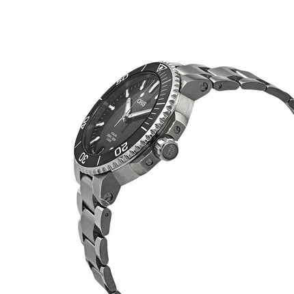 Oris Aquis 01-400-7769-4154-07-8-22-09PEB Date Automatic Black Dial Stainless Steel Strap