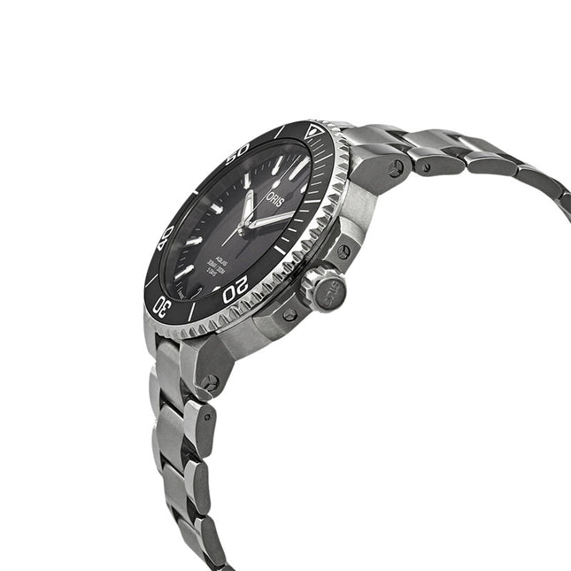 Oris Aquis 01-400-7769-4154-07-8-22-09PEB Date Automatic Black Dial Stainless Steel Strap
