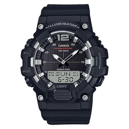 Casio General HDC-700-1AVDF Digital Analog Dial Black Resin Band