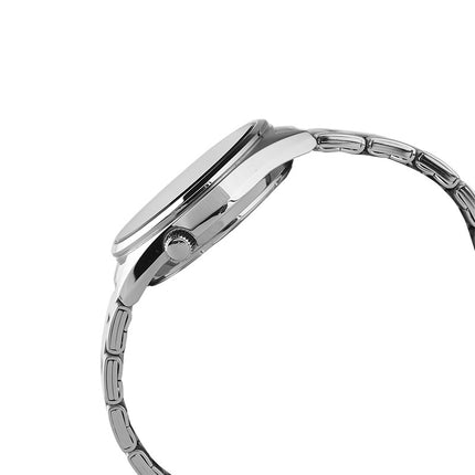 Alba Active AG8M33X1 Black Patterned Dial Stainless Steel Strap