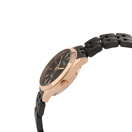 Alba AN8072X1 Ladies Black Dial Black Stainless Steel Strap