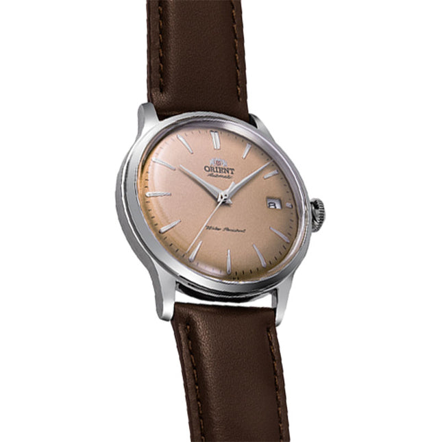 Orient Classic RA-AC0M15Y Bambino 38 Men Copper Dial Brown Leather Strap Limited Edition