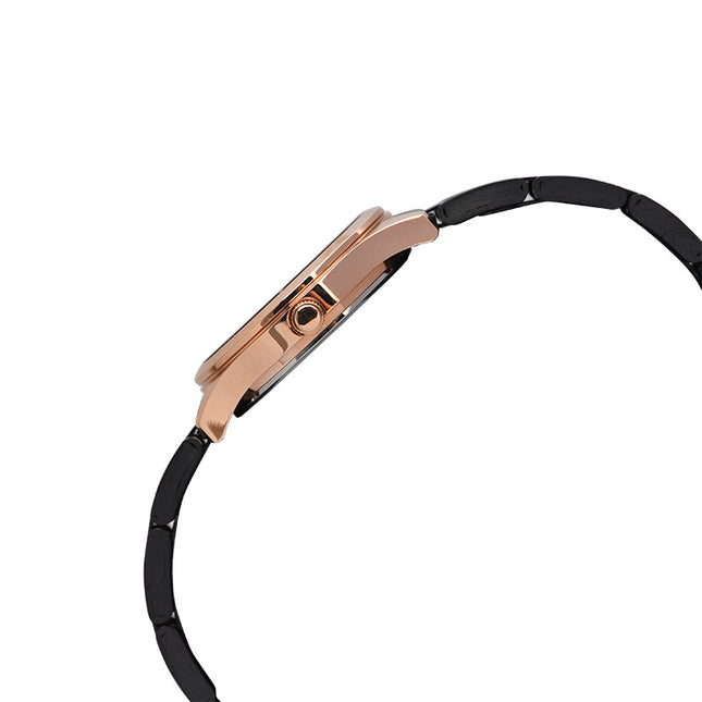 Alba Prestige ARX024X1 Ladies Black Dial Black Stainless Steel Strap
