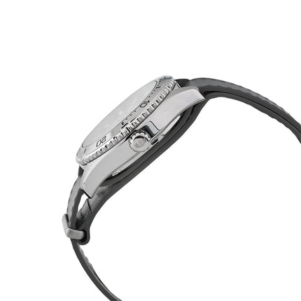 Orient Mako 40 RA-AC0Q07V Men Lilac Dial Grey Leather Strap