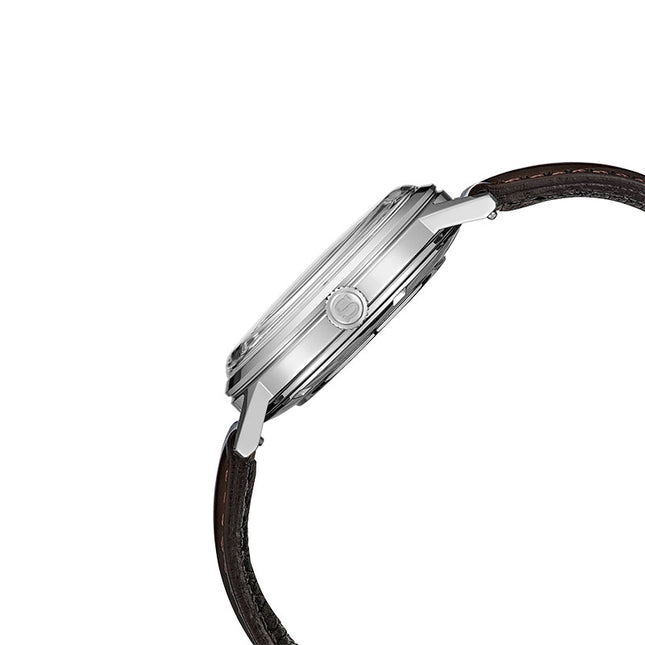 Seiko Presage SRPJ17J1 Cocktail Time The Irish Coffee Gradient Dial Dark Brown Leather Strap