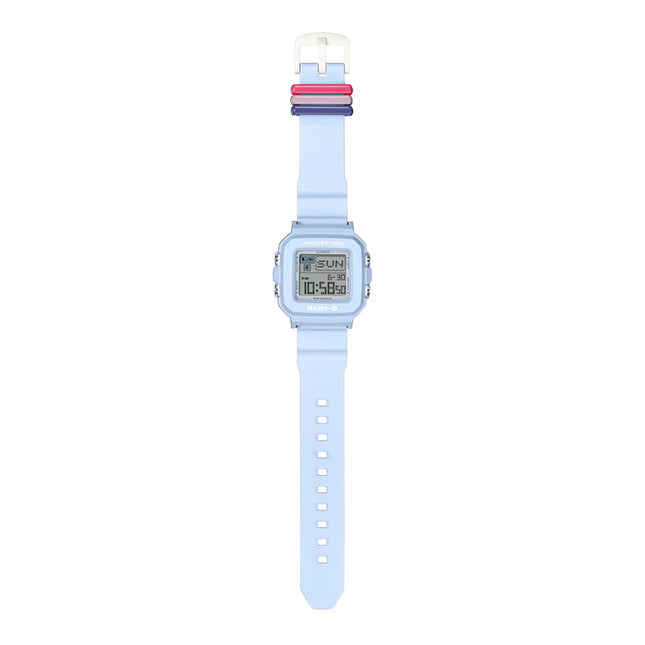 Casio Baby-G + Plus BGD-10L-2DR Ladies Digital Dial Blue Resin Band