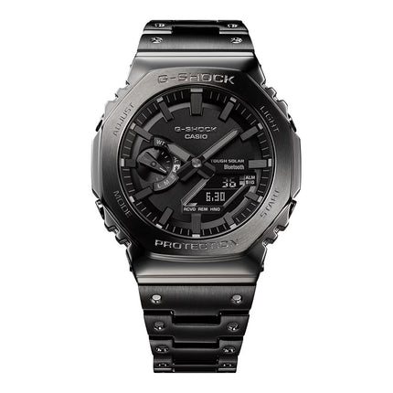 Casio G-Shock GM-B2100BD-1ADR CasiOak Solar Full Metal Analog Digital Dial Gun Metal St. Steel Band