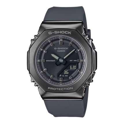 Casio G-Shock GM-S2110B-8ADR CasiOak Digital Analog Dark Grey Dial Grey Resin Band