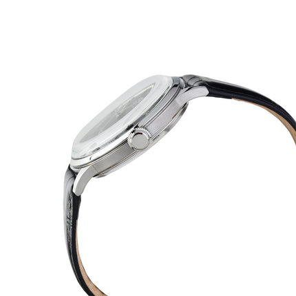 Orient Bambino TAC0000AB Automatic 2nd Generation Men Black Dial Black Leather Strap
