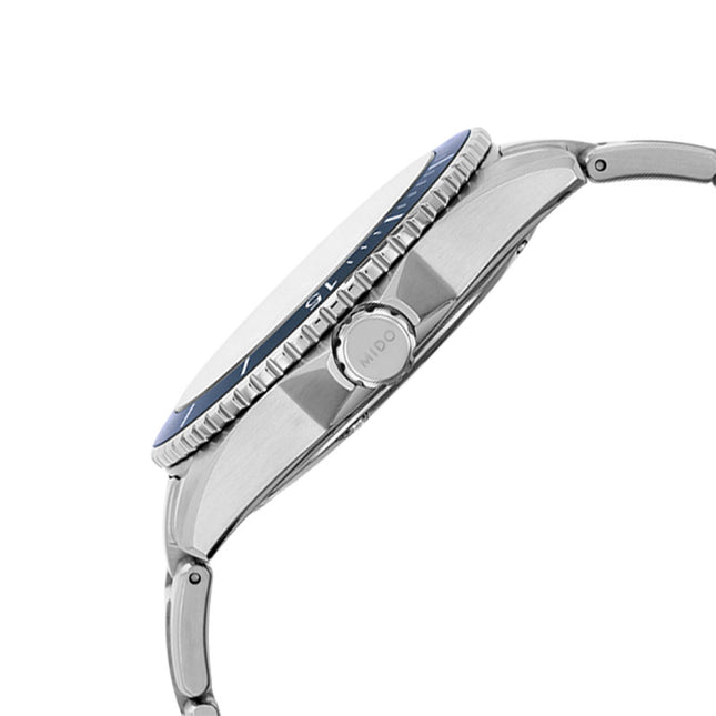 MIDO Ocean Star M026.430.11.041.00 Caliber 80 Automatic Blue Dial Stainless Steel Strap