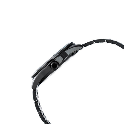 Casio General MTP-VD03B-1AUDF Men Black Dial Black Stainless Steel Band