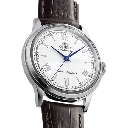 Orient Classic RA-BB0002S Bambino Automatic White Dial Brown Leather Strap