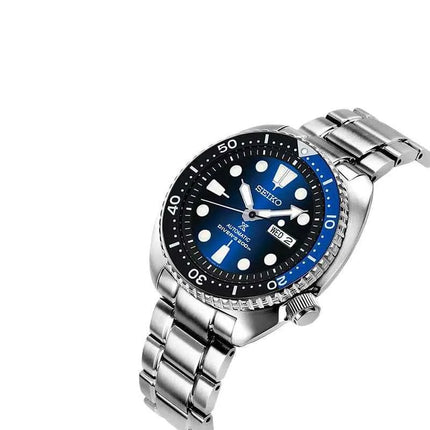 Seiko Prospex Sea Turtle SRPC25K1 Men Blue Dial Stainless Steel Strap