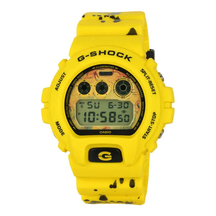 Casio G-Shock X Ed Sheeran For Hodinkee DW-6900ESC239 Digital Dial Yellow Resin Band