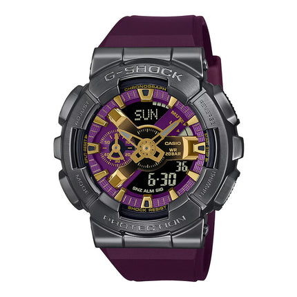 Casio G-Shock GM-110CL-6ADR Classy Off Road Series Digital Analog Dial Purple Resin Band