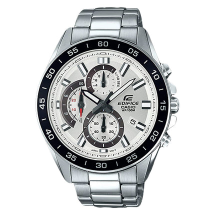 Casio Edifice EFV-550D-7AVUDF Chronograph Men Silver Dial Stainless Steel Band