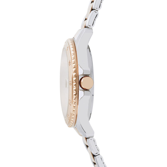 Alba Active AG8Q34X1 Ladies Light Pink Dial Dual Tone Stainless Steel Strap
