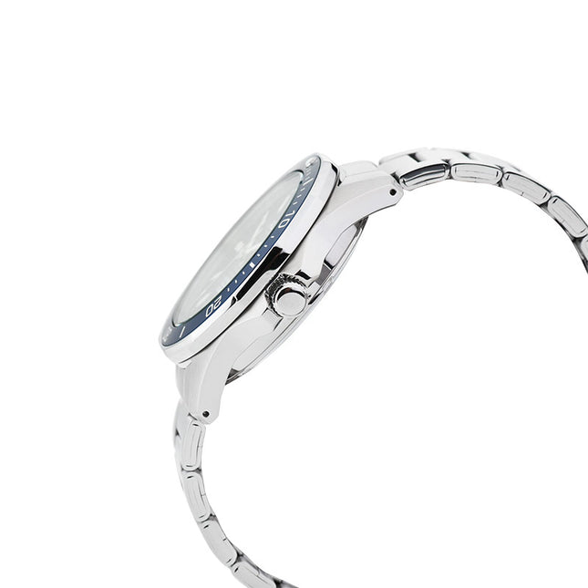Alba Mechanical AL4453X1 Automatic Men Blue Patterned Dial Stainless Steel Strap