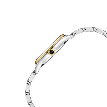 Seiko Ladies SUR612P1 Discover More Silver Dial Dual Tone Stainless Steel Strap