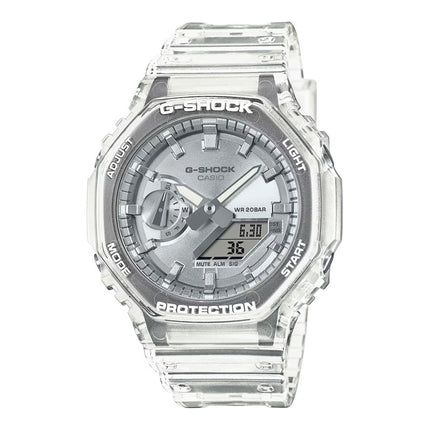 Casio G-Shock GA-2100BM-7A8DR CasiOak Bright Metallic Series Transparent Resin Band