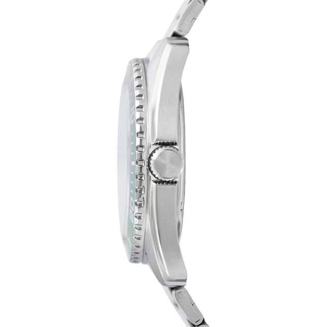 Alba Active AS9W23X1 Men Green Dial Stainless Steel Strap