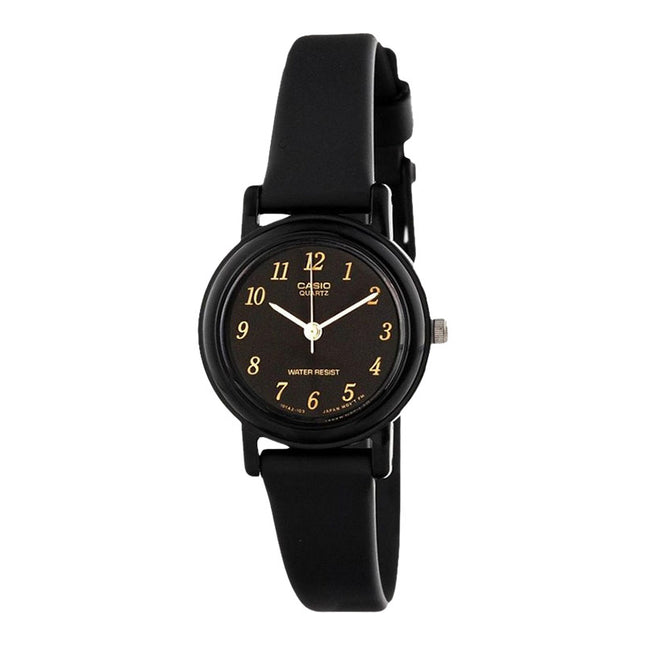 Casio General LQ-139AMV-1LDF Black Dial Black Resin Band