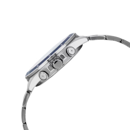 Casio General MTP-1374D-2A3VDF Multifunction Blue Dial Stainless Steel Band