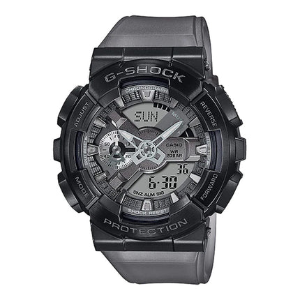 Casio G-Shock GM-110MF-1ADRDR Midnight Fog Series Digital Analog Dial Grey Translucent Resin Band