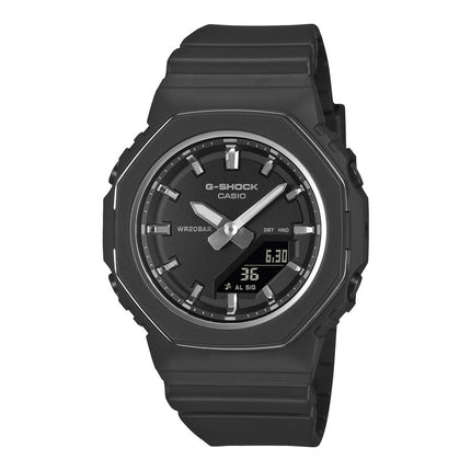 Casio G-Shock GMA-P2110-1ADR CasiOak Women Black Digital Analog Dial Black Resin Band