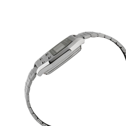 Casio General A1100D-1DF Digital Dial Stainless Steel Band